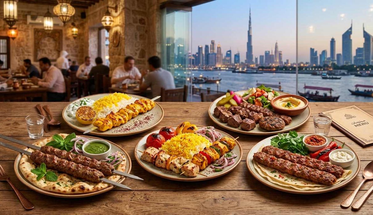 Dubai’s Ultimate Kabab Trail: 5 Kabab Restaurants Dubai You Can’t Miss