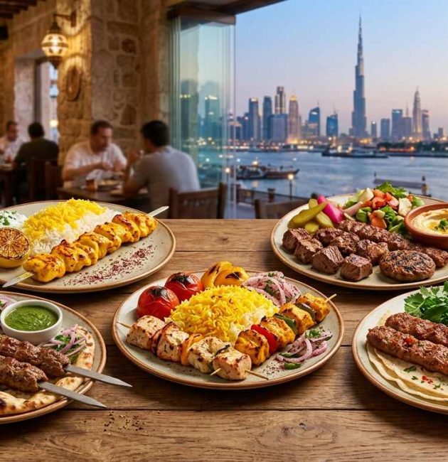 Dubai’s Ultimate Kabab Trail: 5 Kabab Restaurants Dubai You Can’t Miss